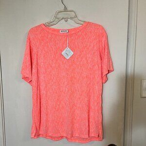 SPLA Bright Neon Women's Blouse Size M, NWT